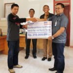 BRI Berikan Bantuan Rp. 310 Juta Untuk Objek Wisata Londa