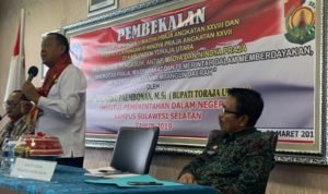 Bupati Kalatiku berikan Pembekalan Praktek Lapangan bagi Praja IPDN Sulsel