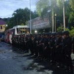 50 PERSONIL BKO BRIMOB IKUT AMANKAN PEMILU 2019 di TORAJA