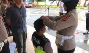 TEGAKKAN KEDISIPLINAN, KASUBDIT PROVOS POLDA SULAWESI SELATAN SIDAK PERSONIL POLRES TANA TORAJA