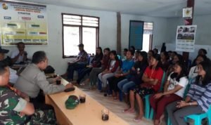 BHABINKAMTIBMAS GANDENG BABINSA DAN BKKBN DALAM PENYULUHAN KAMTIBMAS