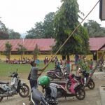 Sambut HUT ke-74 Kemerdekaan RI, Guru dan Siswa SDN 010 Rante Bone Hiasi Sekolah