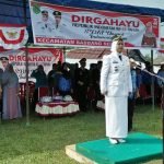 Camat Sabbang Inspektur Upacara HUT Kemerdekaan RI di Lapangan Tarue