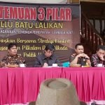 Ayo Kita Dukung, 3 Pilar Tallu Batu Lalikan Sepakat Tolak Politik Uang