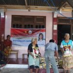 Usai Bantu Alkes, Firmina Tallulembang lanjut dengan Bantuan Sembako via gerakan “Bersama Lawan Wabah Covid-19”