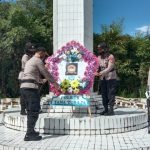 Kapolres Tana Toraja  Pimpin Upacara di TMP Buntu Lepong Batulleleng