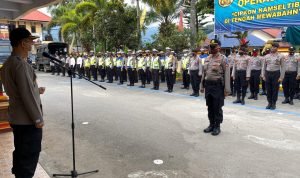 Kapolres Tana Toraja Kukuhkan Kenaikan Pangkat Aiptu Yunus Tangketasik