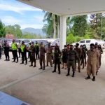 Tegakkan Protokol Kesehatan, Aparat Gabungan Gencar Operasi Yustisi di Toraja Utara