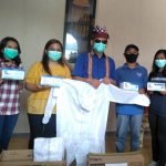 Bupati Nico Terima Bantuan APD dari PPI Tiongkok