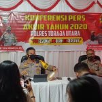 AKBP Yudha Wirajati Beberkan Kasus Menonjol di Toraja Utara Tahun 2020 