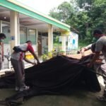 Antisipasi Over Kapasitas Pasien Covid di RSUD Lakipadada, Polres Tana Toraja Dirikan Tenda