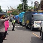Hari Ini, Polres Tana Toraja dan Masyarakat Berangkatkan Bantuan Untuk Korban Bencana Sulbar