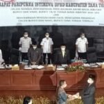 DPRD Tator Umumkan Masa Akhir Jabatan Bupati dan Penetapan Paslon Bupati Terpilih