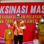 Tinjau Vaksinasi Covid-19, Presiden: Semoga Dapat Kurangi Laju Penyebaran Pandemi di Tana Toraja