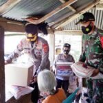 Peduli Sosial, AKBP Sarly Sollu Santuni 3 Keluarga Tak Berdaya di Sangalla