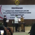 Pemkab Toraja Utara Raih Opini WTP dari BPK TA.2021`