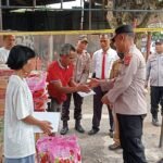 AKBP Eko Suroso Serahkan Bantuan Sosial Korban Kebakaran di Tadongkon