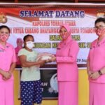 Ketua Bhayangkari Cabang Toraja Utara Kunjungan Kerja ke Seluruh Ranting Polsek Jajaran