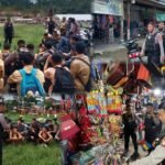 Jaga Kamtibmas, Sat Samapta Polres Toraja Utara Patroli Dialogis dengan Jalan Kaki