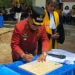 Bupati Yohanis Bassang Resmikan Gedung Pastori Jemaat Matande, Sumber Dana APBD Rp516,823.000 