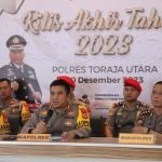 Rilis Akhir Tahun 2023, Polres Sebutkan Kejahatan Konvensional Meningkat di Toraja Utara