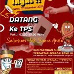 KPU Tana Toraja Ingatkan Masyarakat Pemilih Salurkan Hak Suaranya di TPS 27 November 2024