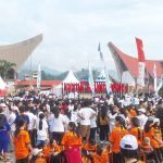 HUT Kabupaten Toraja Utara ke-17 diawali Jalan Santai-Anti Mager