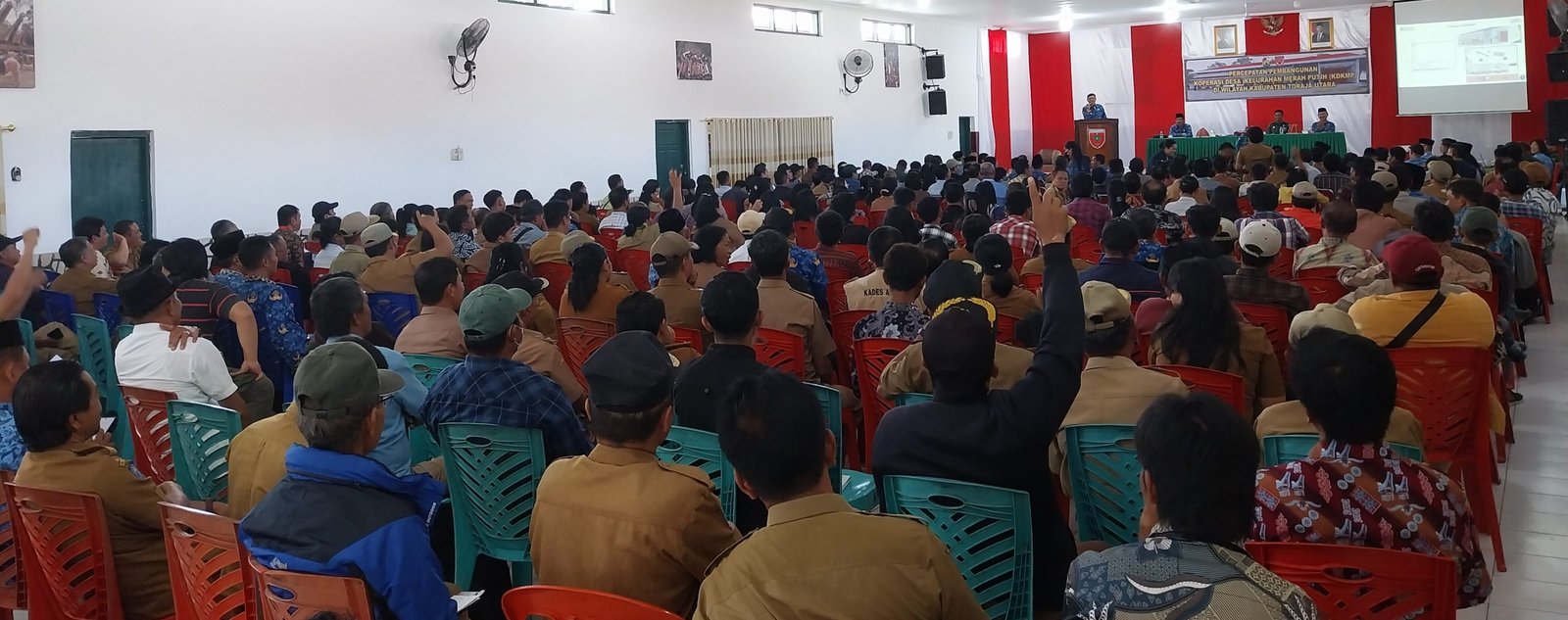 Pemkab Toraja Utara Kumpulkan 151 Pengurus Koperasi Desa/Kelurahan Merah Putih untuk Percepatan Pembangunan